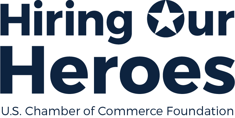 US Chamber of Commerce Foundation Hiring our Heroes Logo